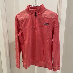 Vineyard Vine's Women's Quarter Zip Shep Shirt Sweatshirt